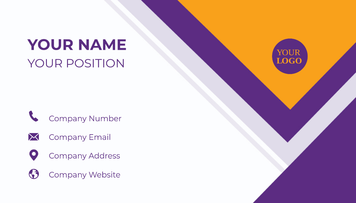Free Financial Analyst Business Card Template to Edit Online