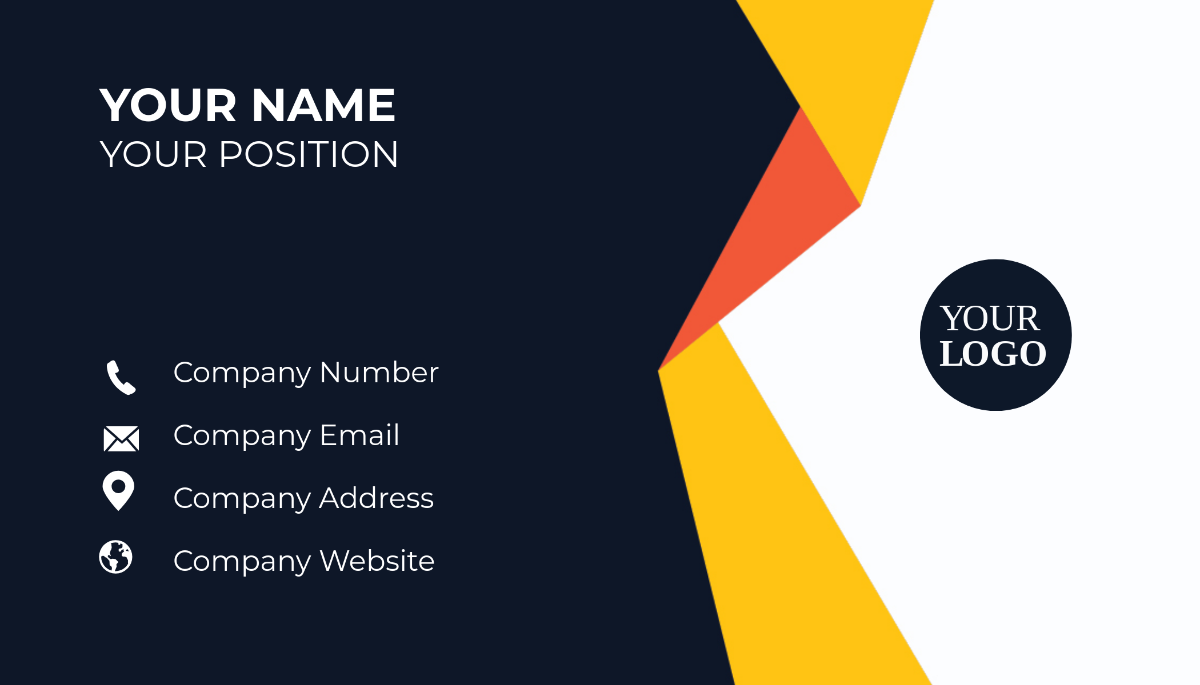 Free Risk Management Professional Business Card Template to Edit Online