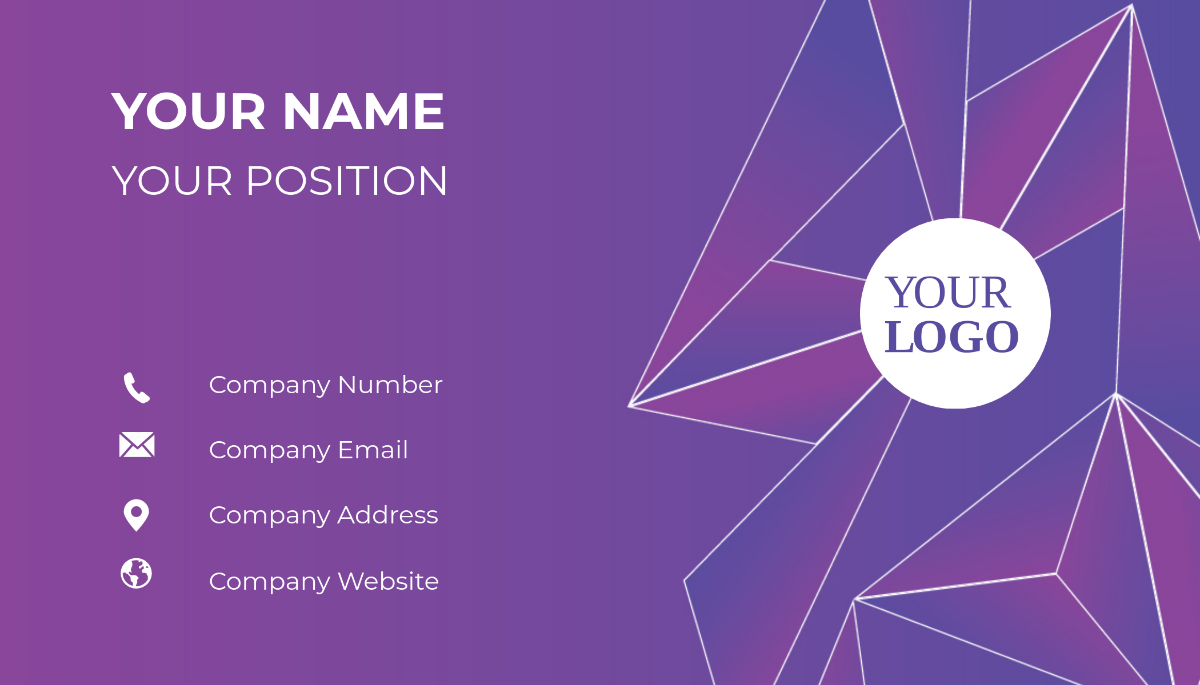 Free Cash Flow Manager Business Card Template to Edit Online