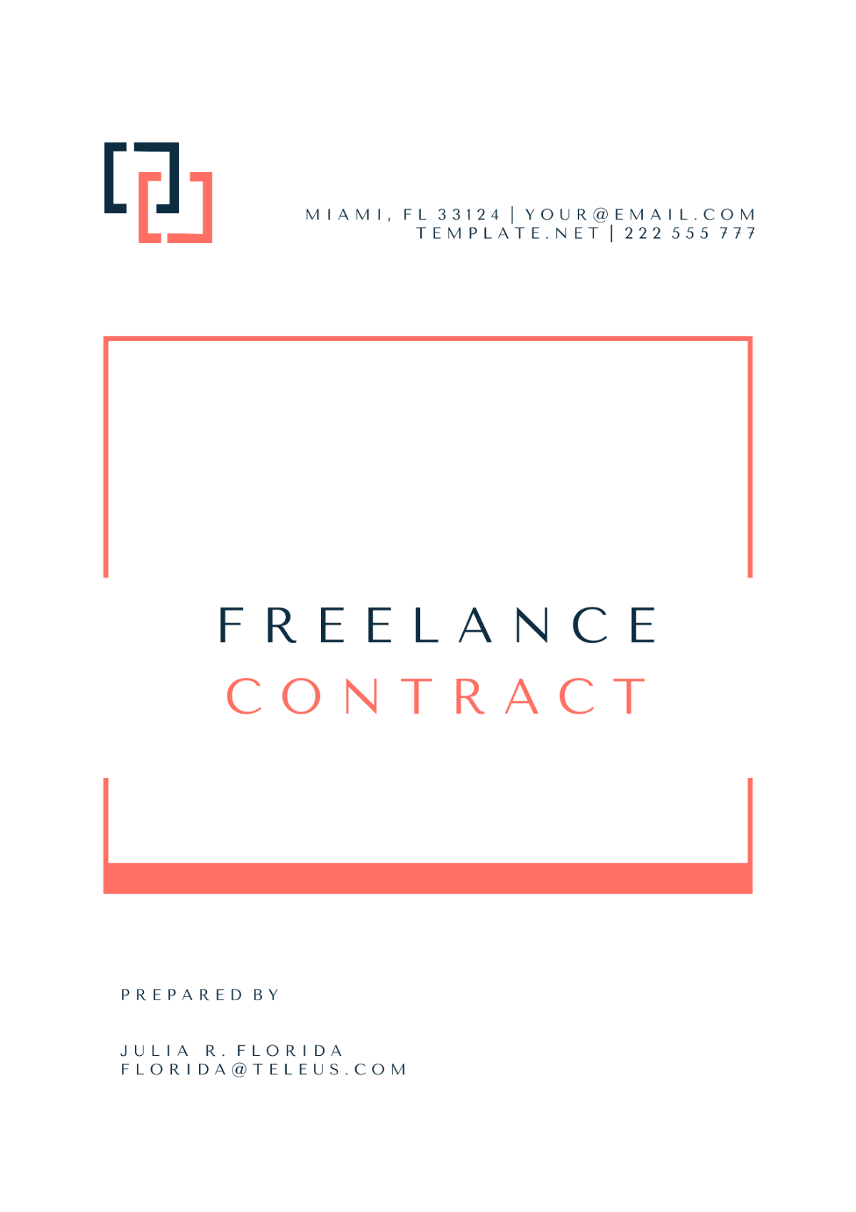 Freelance Contract Format Template - Edit Online & Download