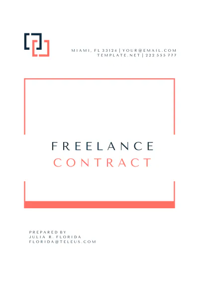 Free Freelance Contract Format Template to Edit Online