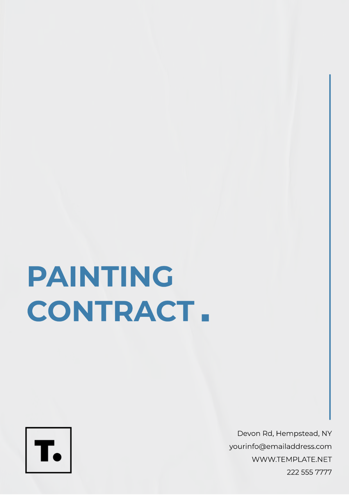 Painting Contract Template