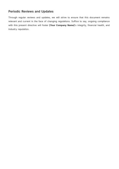 Free Accounting Ledger Maintenance Compliance Document Template to Edit Online