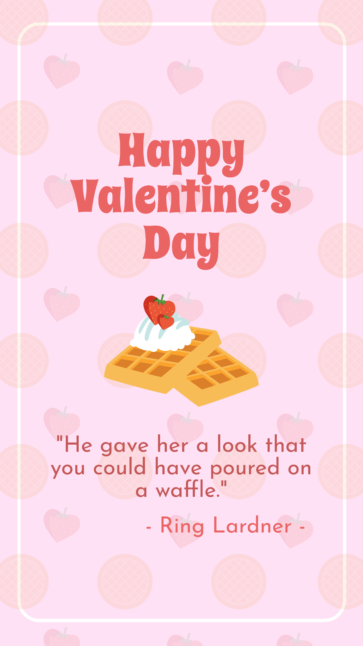 Cute Valentine's Day Quotes Template