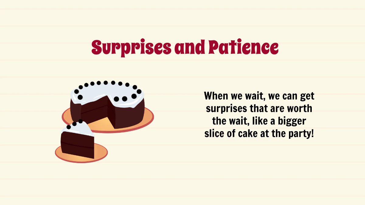 Free Delayed Gratification Template to Edit Online