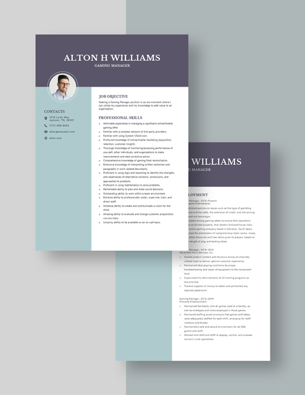 free-gaming-manager-resume-template-word-apple-pages-template