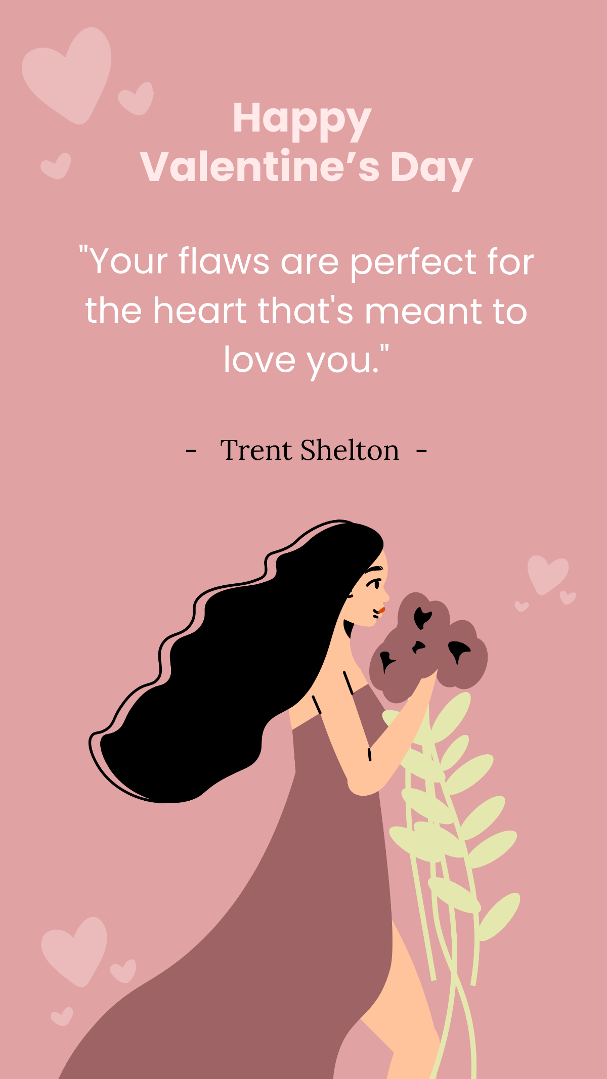 Short Cute Valentine's Day Quotes Template