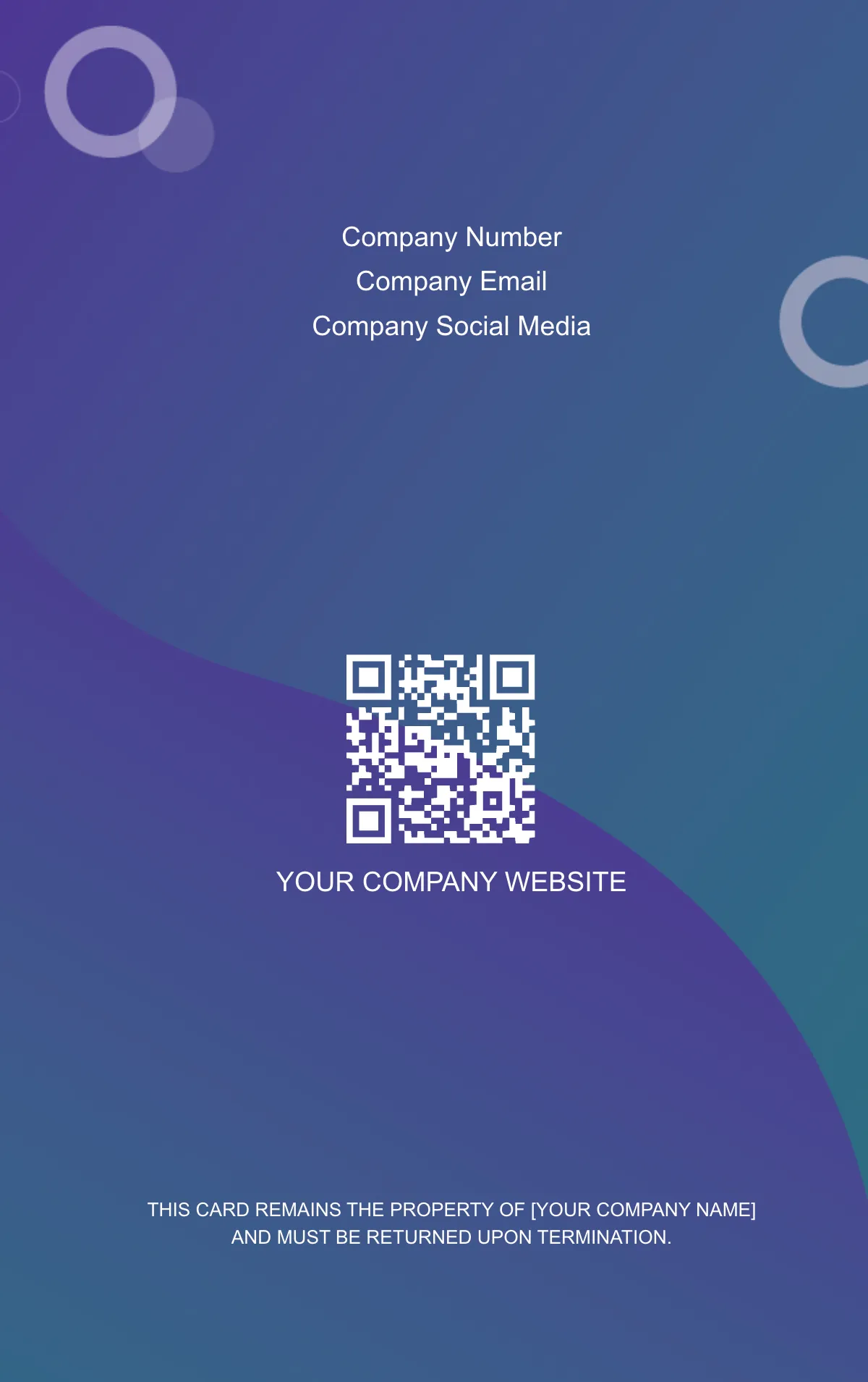 Free Digital Marketer ID Card Template to Edit Online