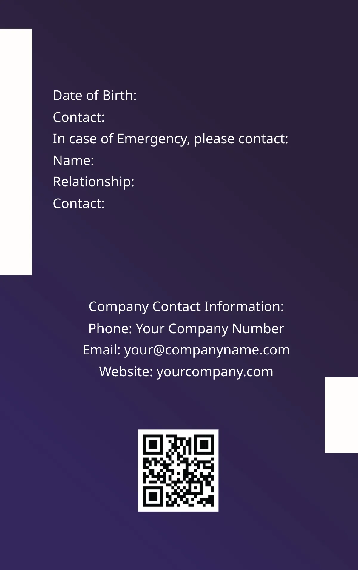 Free Market Analyst ID Card Template to Edit Online