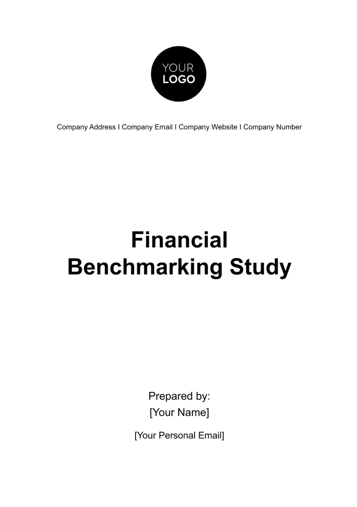 Financial Benchmarking Study Template - Edit Online & Download