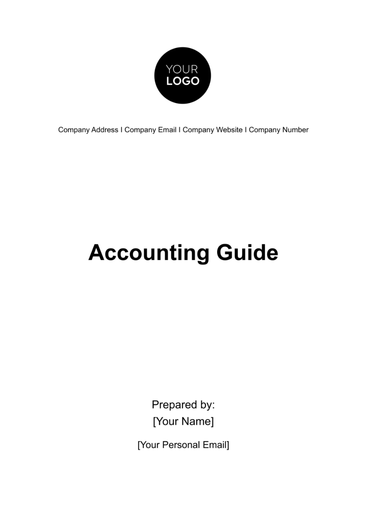 Accounting Guide Template - Edit Online & Download