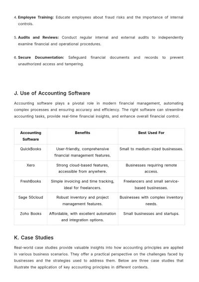 Free Accounting Guide Template to Edit Online