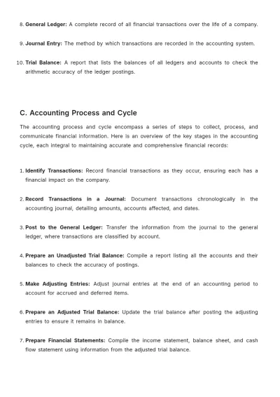 Free Accounting Guide Template to Edit Online