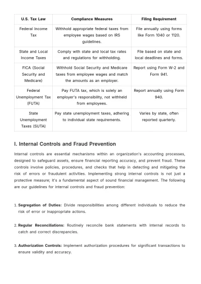 Free Accounting Guide Template to Edit Online