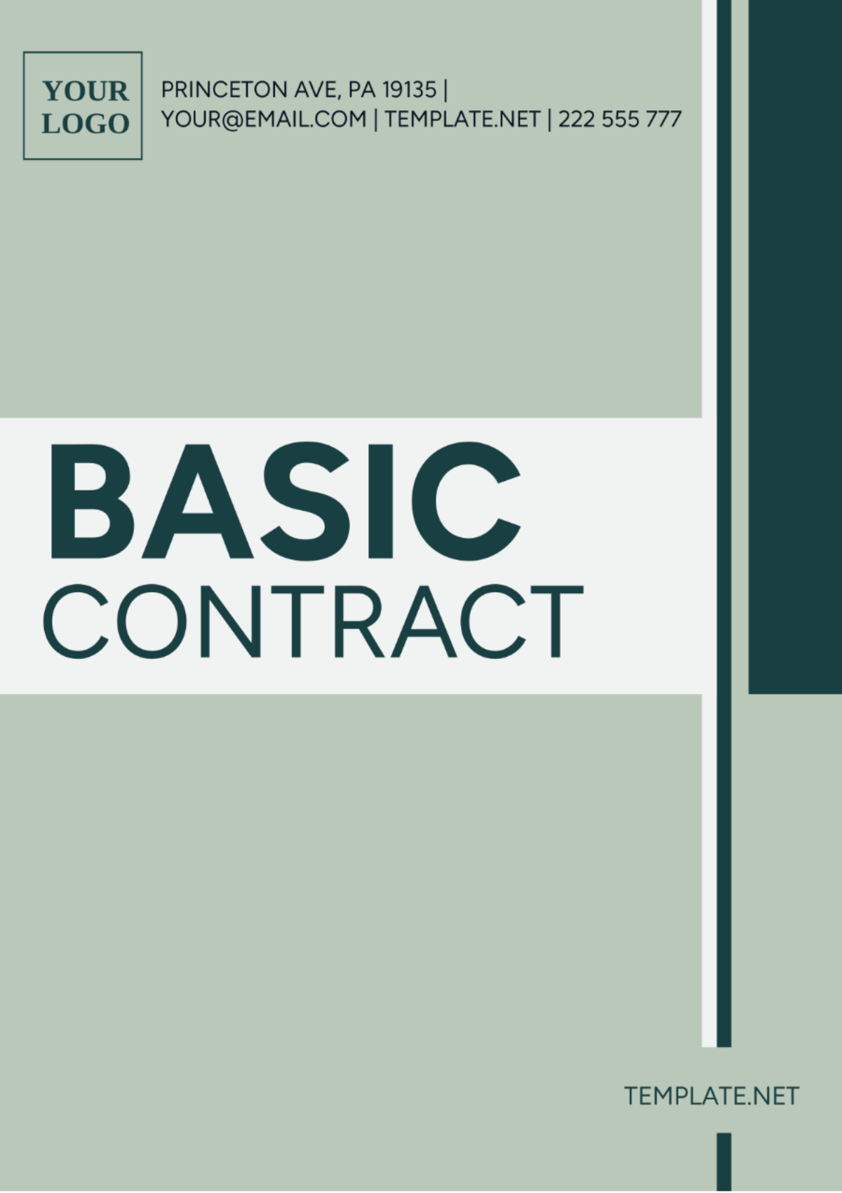 Basic Contract Template