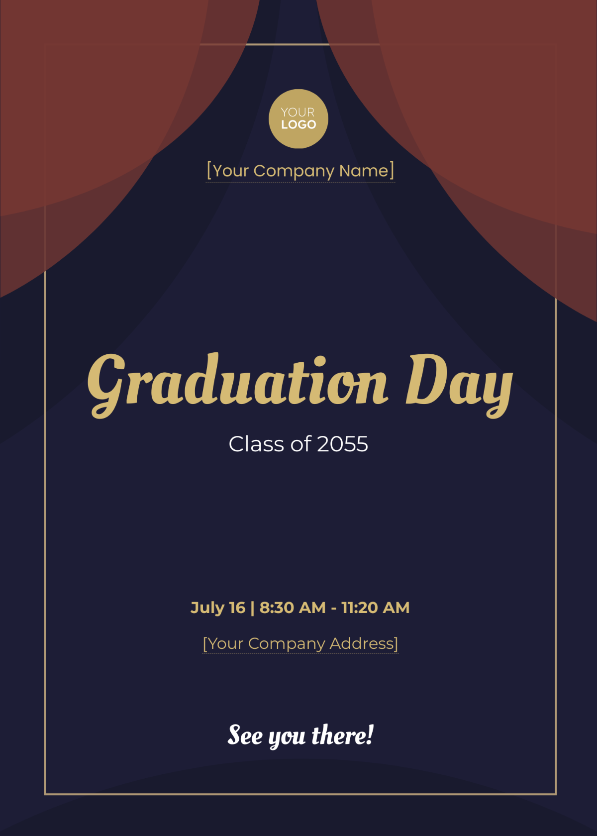 Graduation Invitation Template