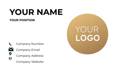 Free Sales Data Analyst Business Card Template to Edit Online