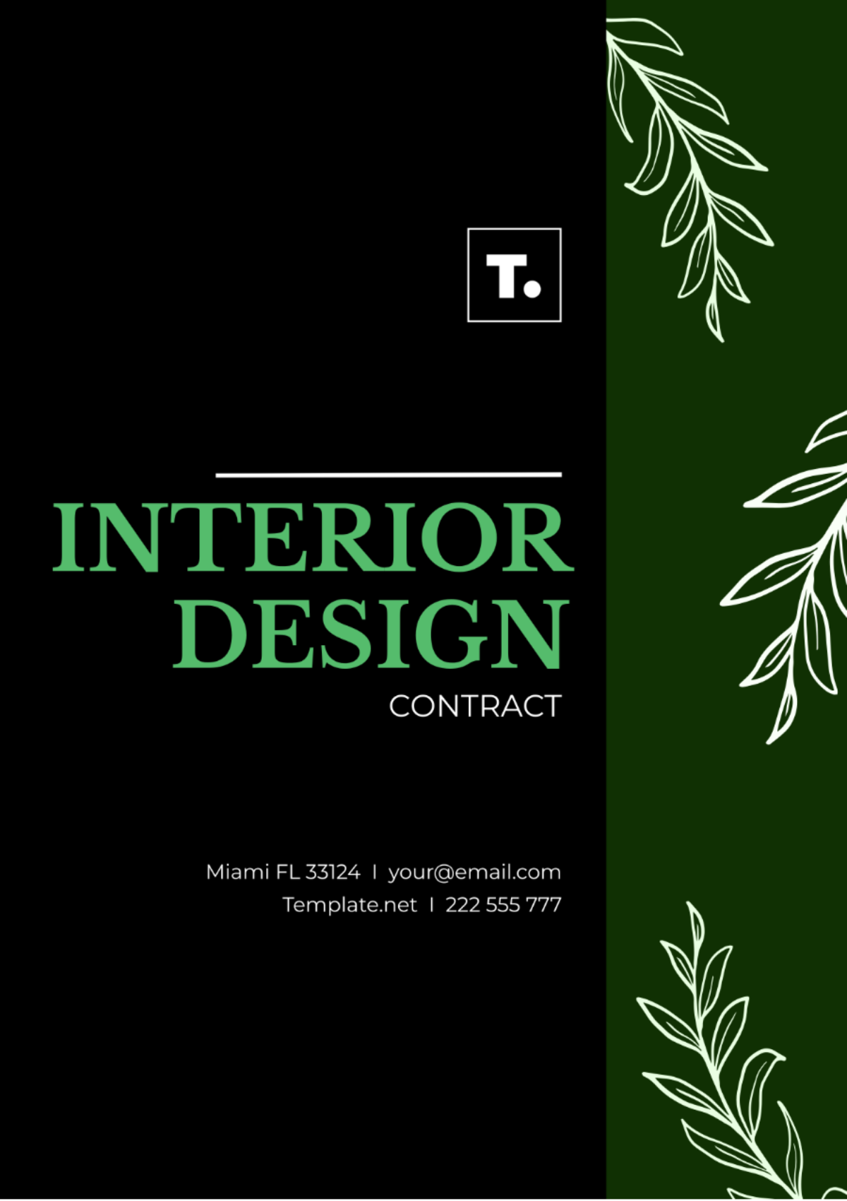 Interior Design Contract Template