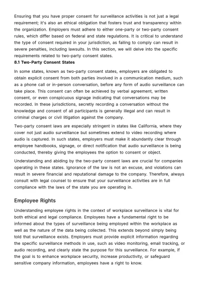 Free Comprehensive Guide to Workplace Surveillance Laws HR Template to Edit Online