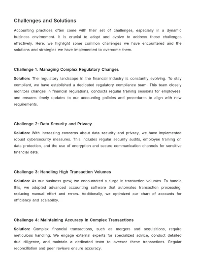 Free Accounting Practices Journal Template to Edit Online