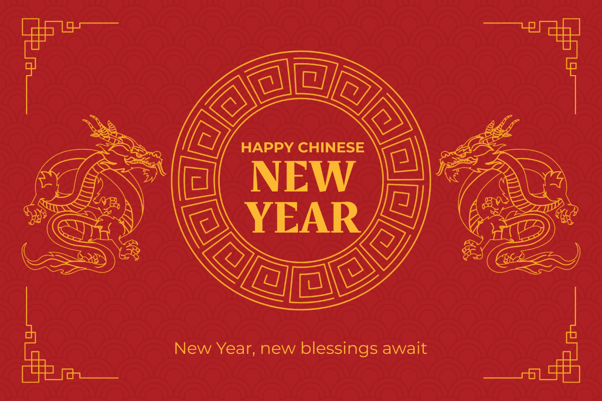 Free Printable New Year Card To Customize Online