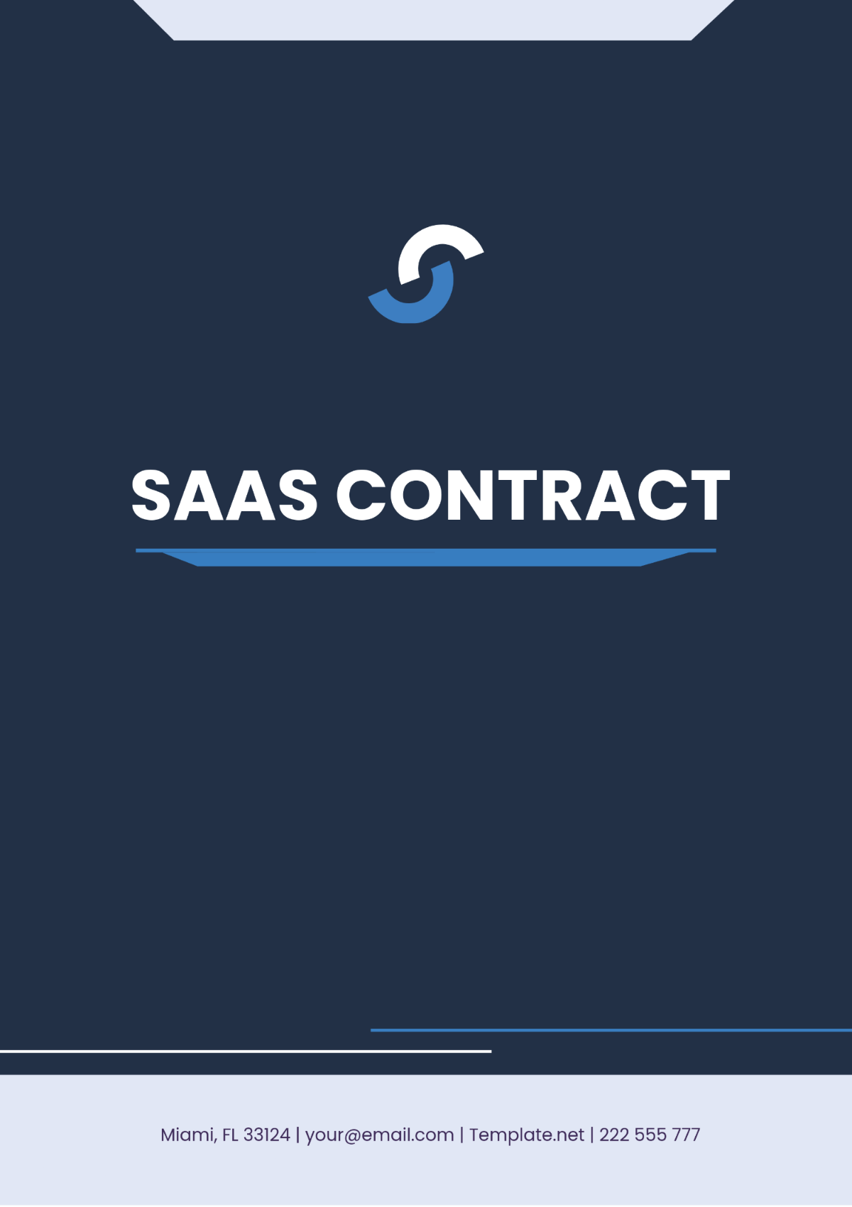 Saas Contract Template