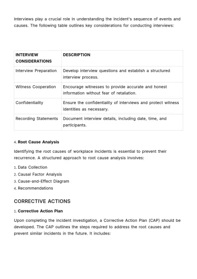 Free Policy & Procedure Manual for Workplace Incidents HR Template to Edit Online