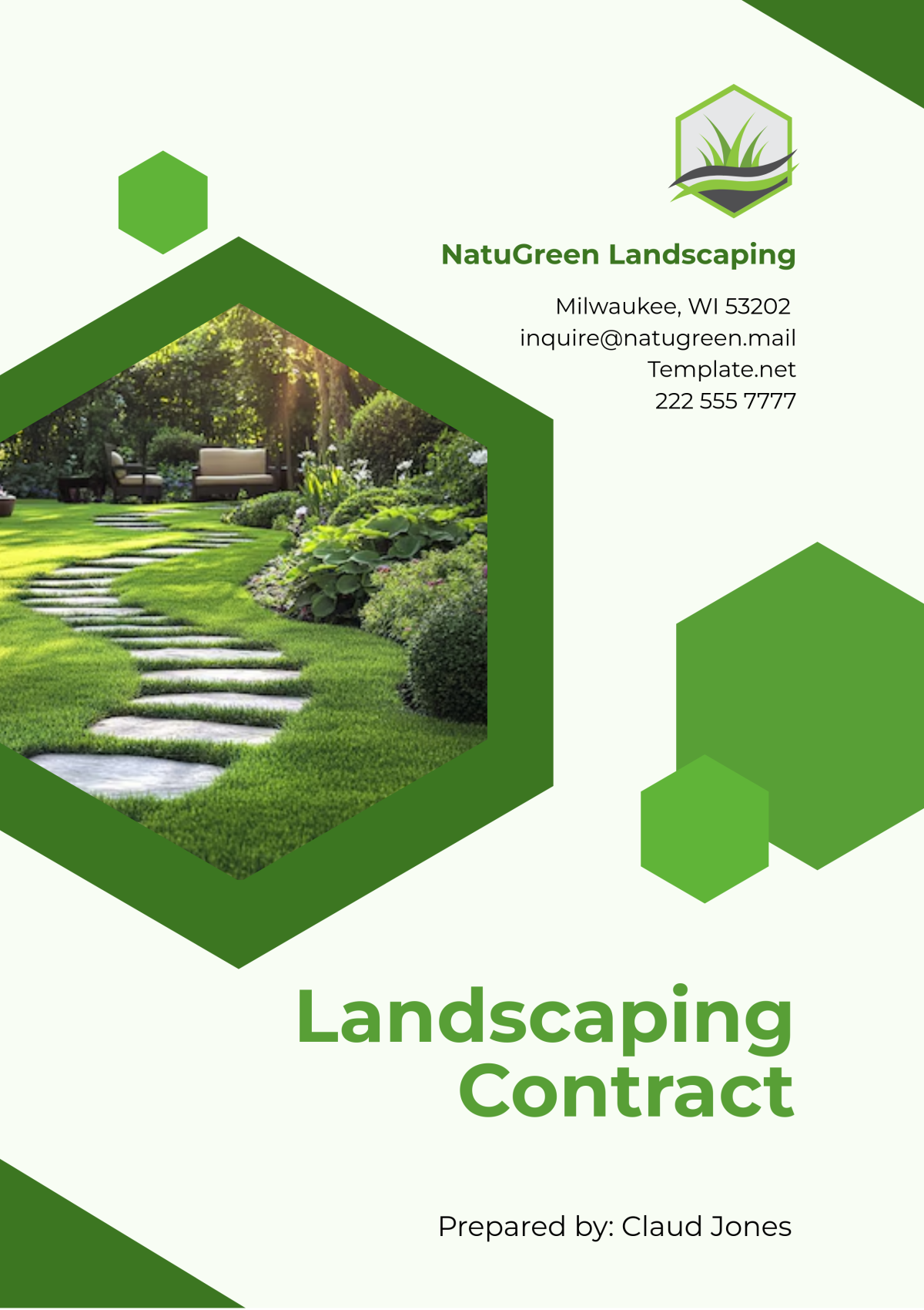 Landscaping Contract Template - Edit Online & Download