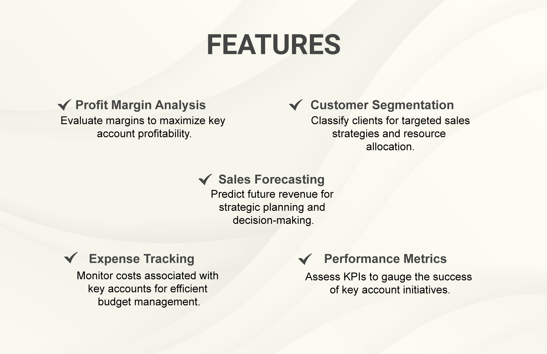 Sales Key Account Profitability Analysis Template