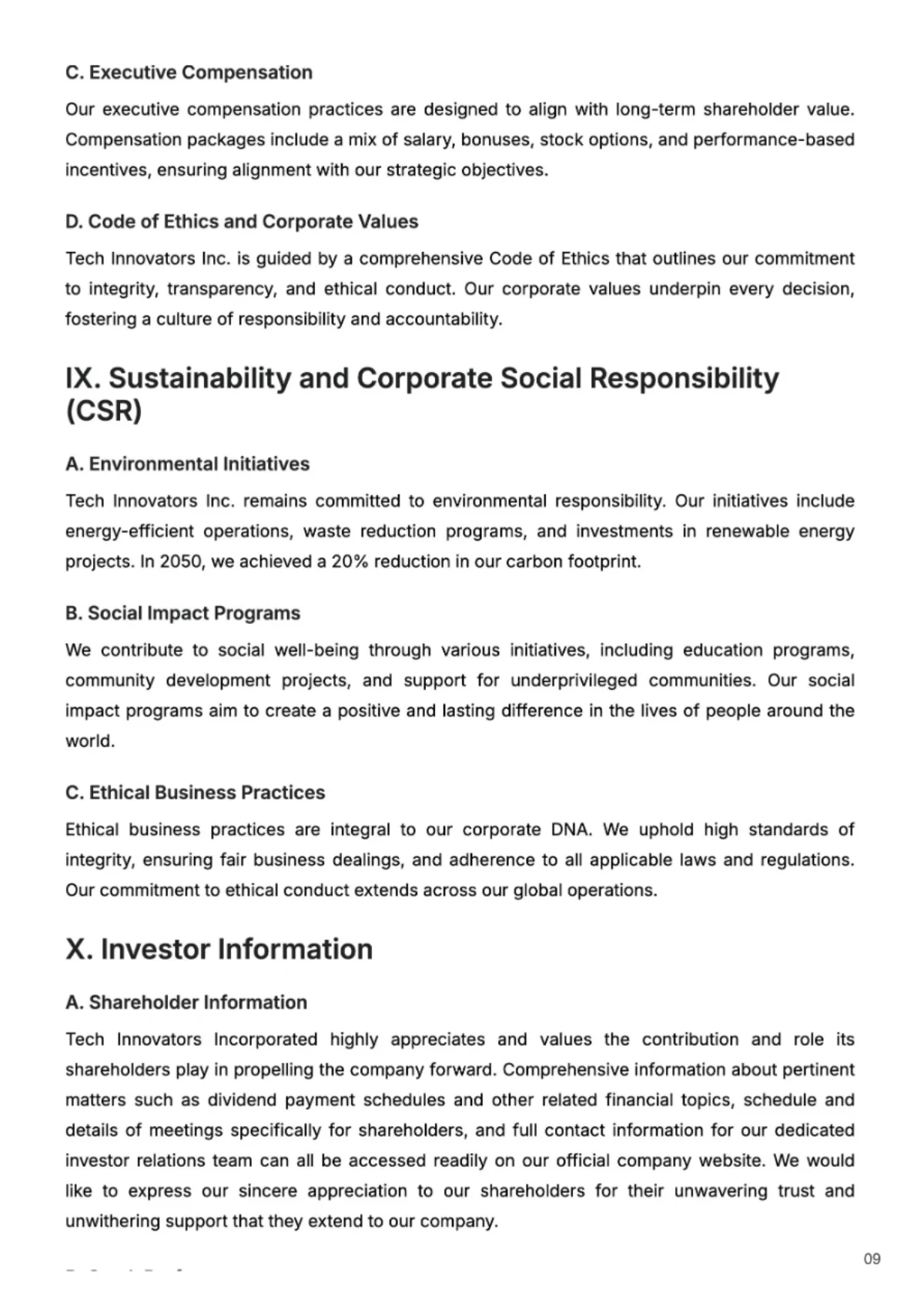 Free Annual Account Reporting Template to Edit Online