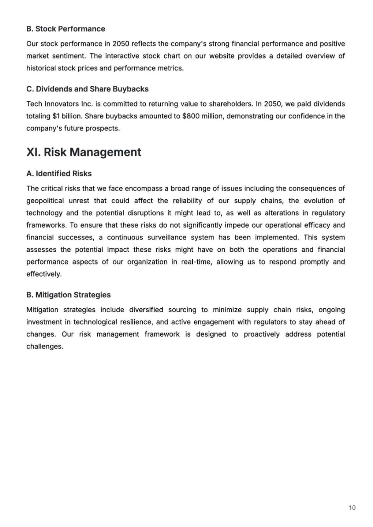 Free Annual Account Reporting Template to Edit Online