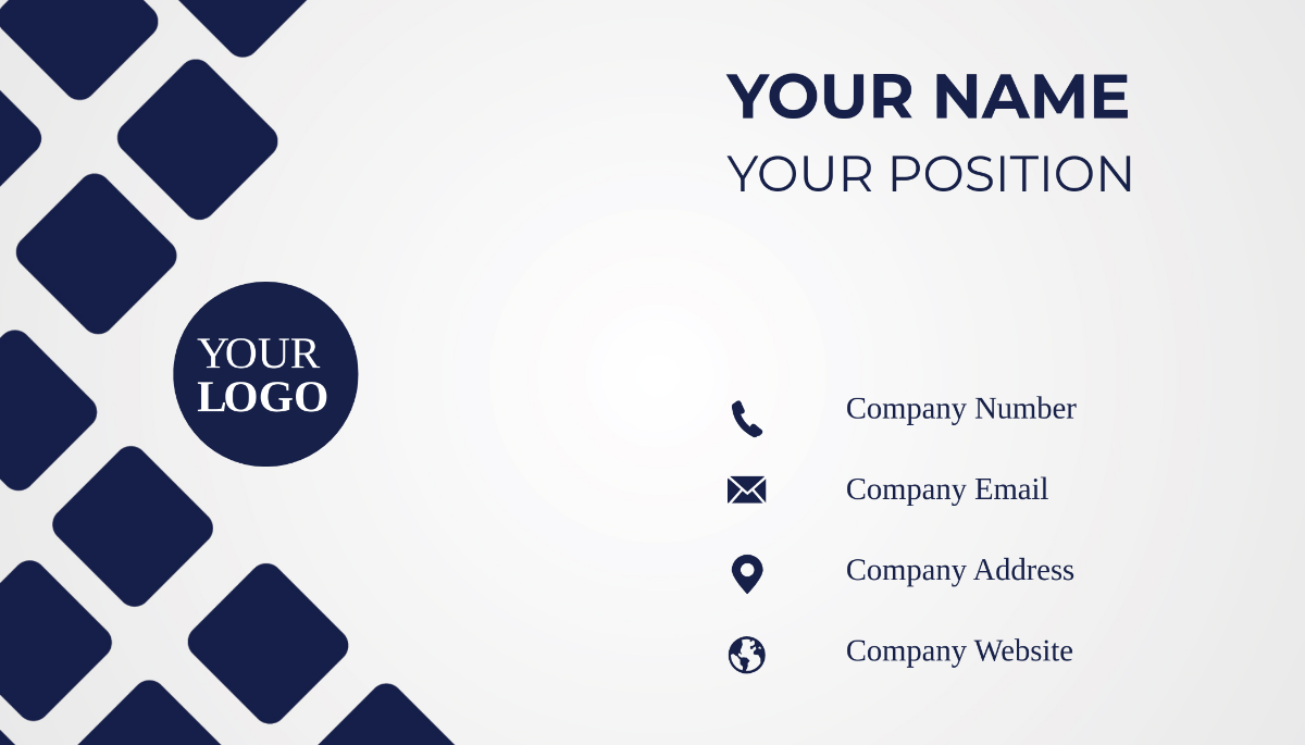 Free Financial Compliance Officer Business Card Template
