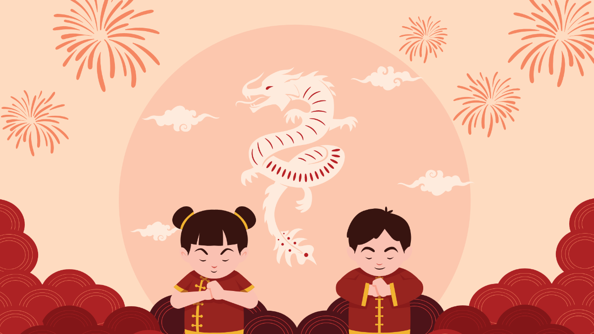 Free Chinese New Year Background Template
