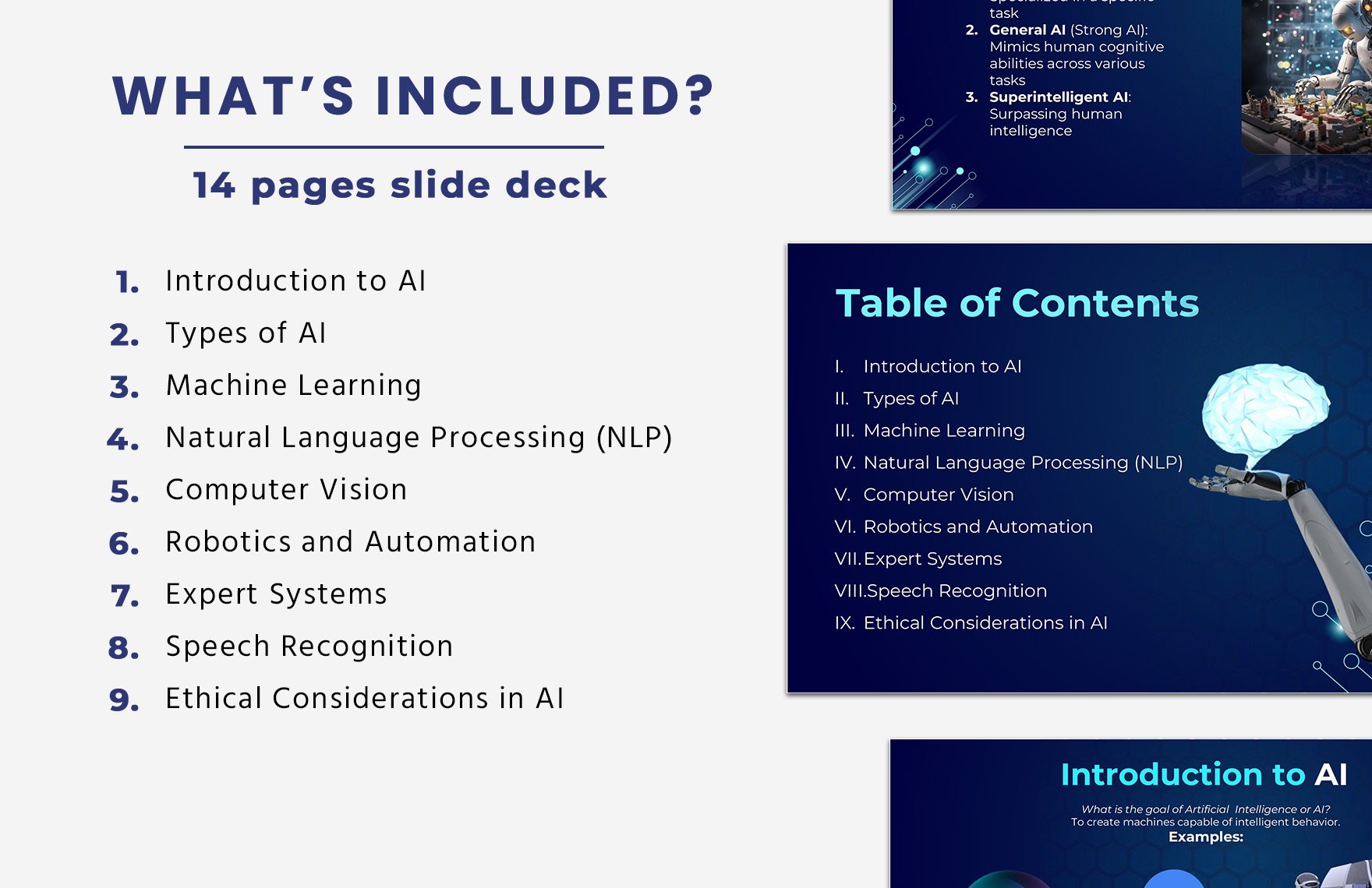 Introduction to Artificial Intelligence Template