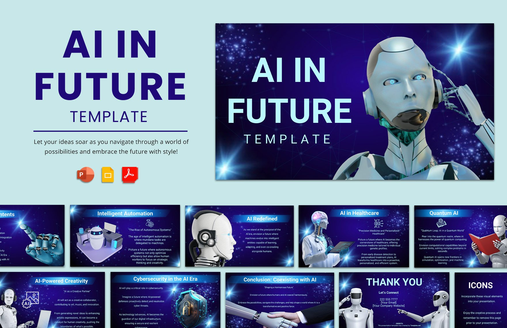 AI in Future Template