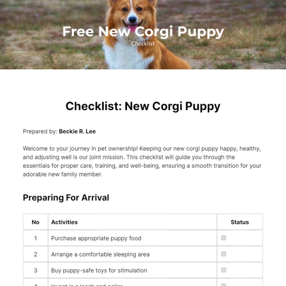 Corgi puppy food top amount