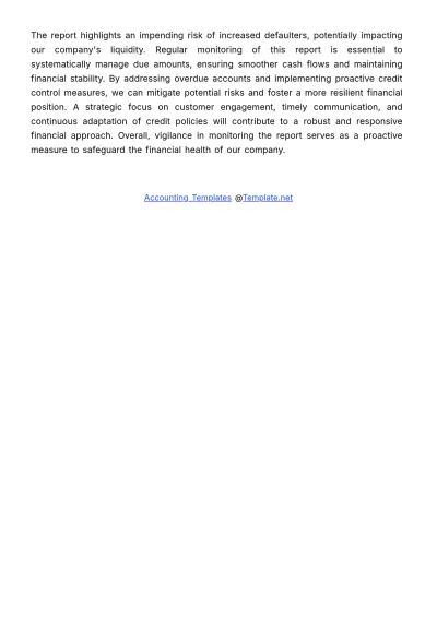Free Accounts Receivable Aging Report Template to Edit Online