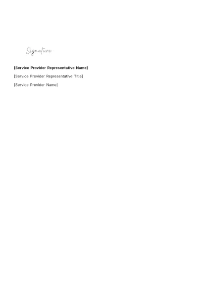 Free Accounts Management SLA Template to Edit Online