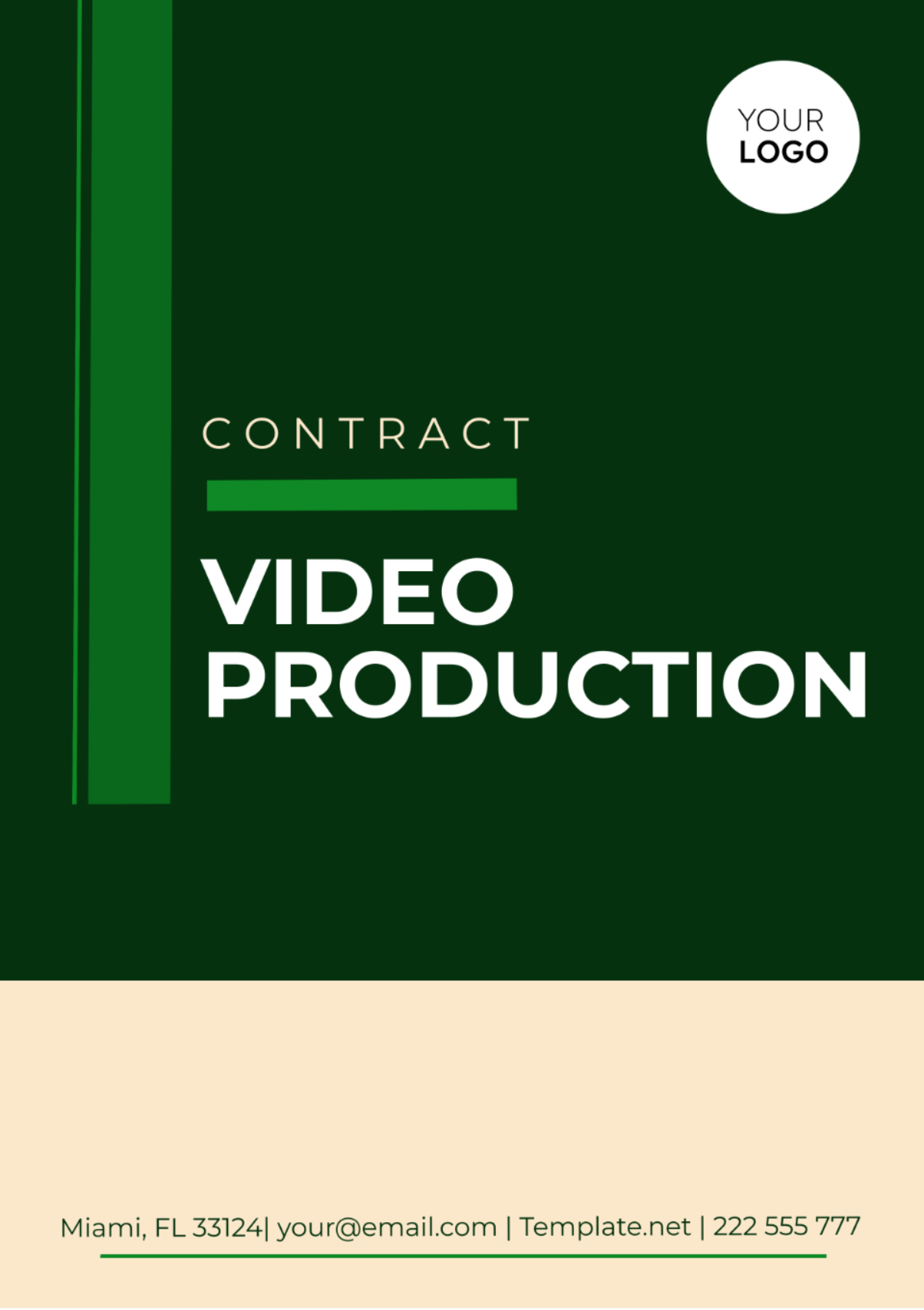 Video Production Contract Template