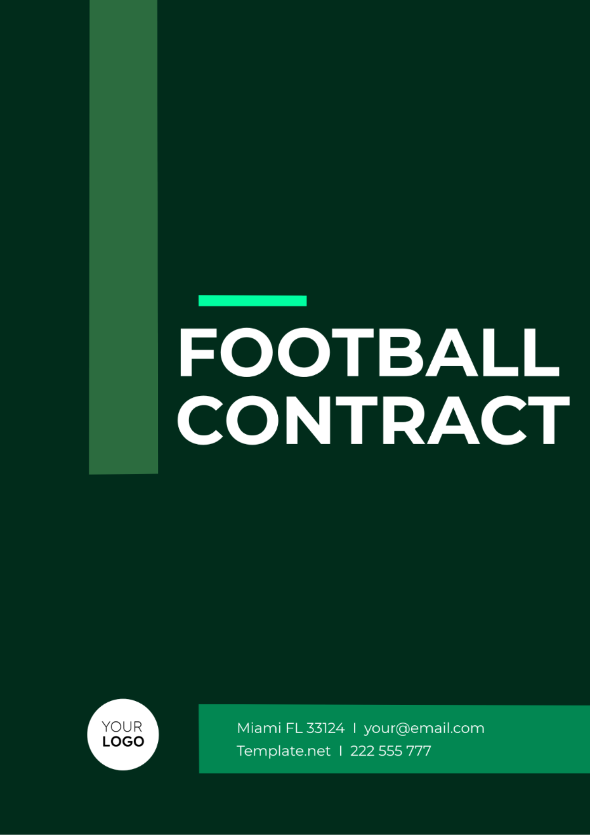 Football Contract Template
