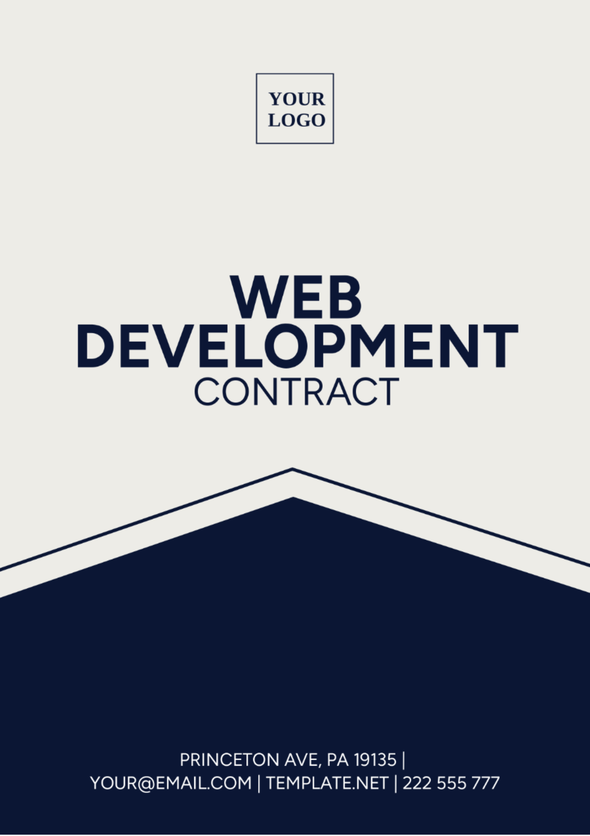 Web Development Contract Template