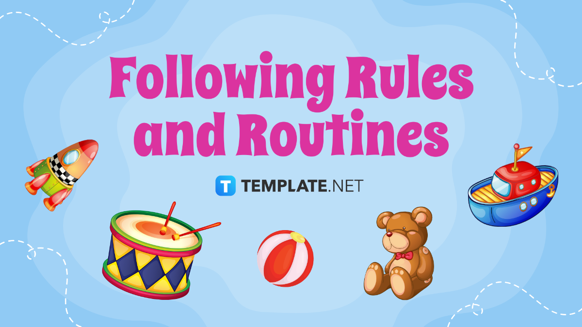 Free Following Rules and Routines Template