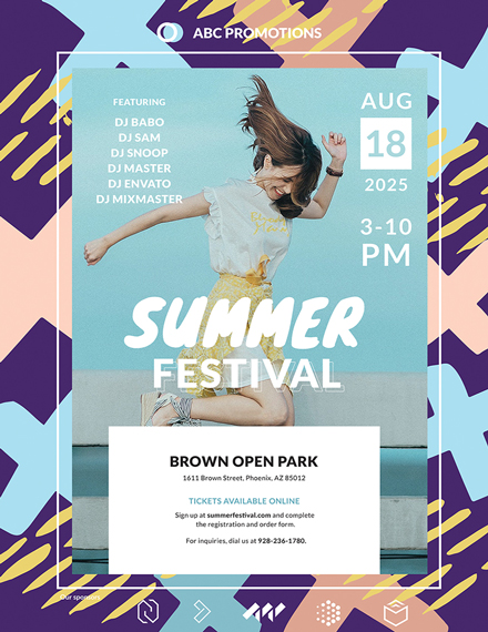 Free Event Poster Template