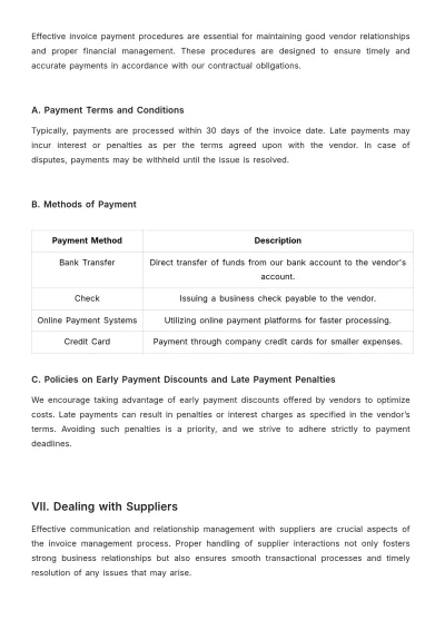 Free Accounts  Invoice Management Guide Template & AI Invoice Maker