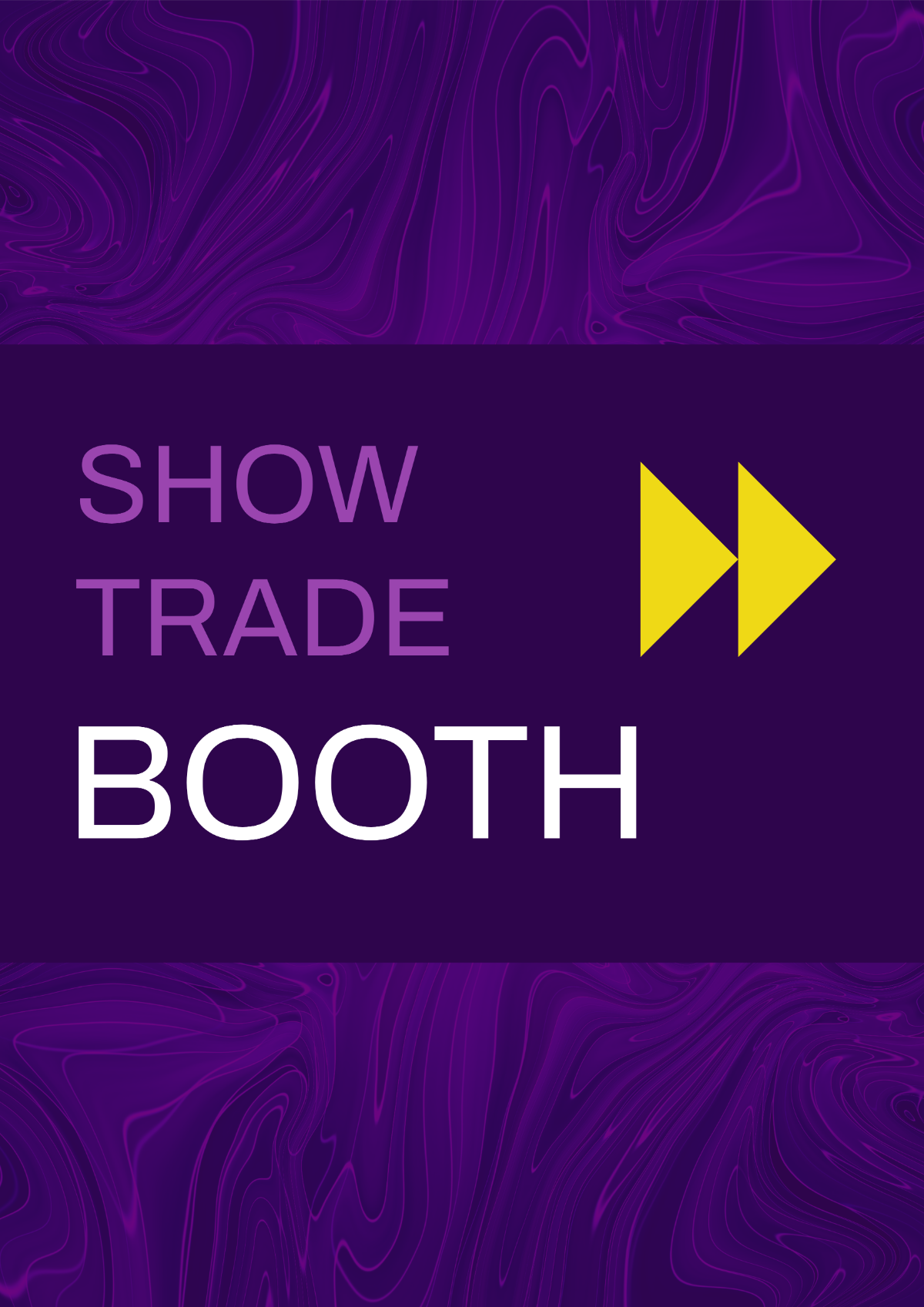 Trade Show Booth Signage Template