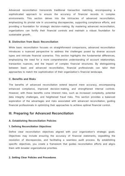Free Advanced Account Reconciliation Guide Template to Edit Online