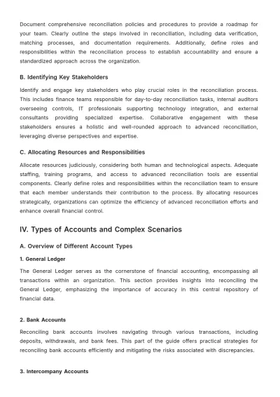 Free Advanced Account Reconciliation Guide Template to Edit Online