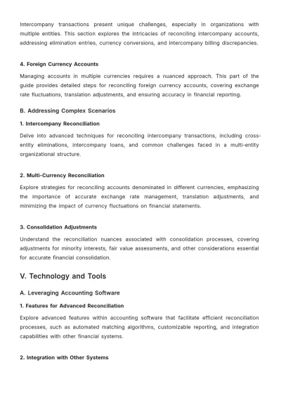 Free Advanced Account Reconciliation Guide Template to Edit Online