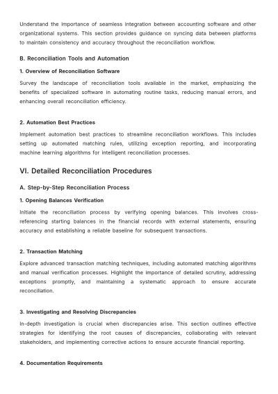 Free Advanced Account Reconciliation Guide Template to Edit Online