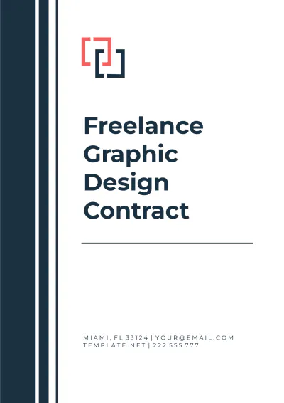 Free Freelance Graphic Design Contract Template to Edit Online